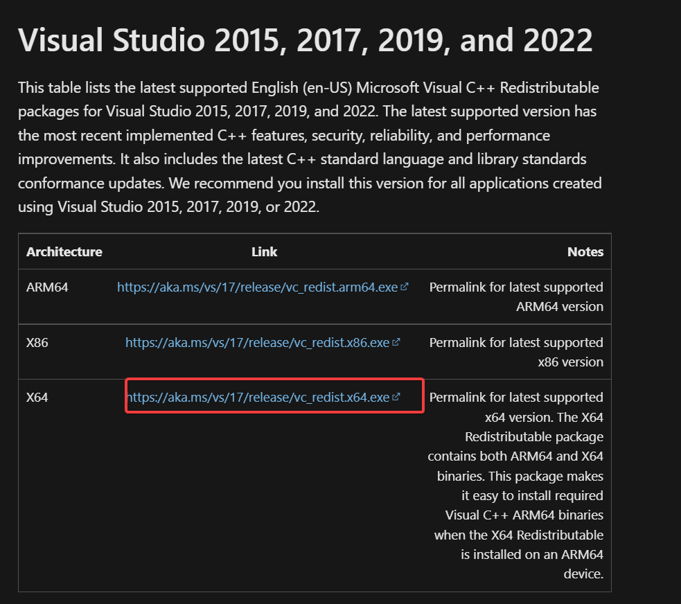 vc++2022 x64 runtime 安装失败，解决无法找到网络资源vcRuntimeMinimum_x64.msi | Lamirs ...